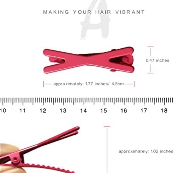 MAKE OFFER 🆕ADORABLE HAIR CLIPS 10 PACK - Picture 5 of 8